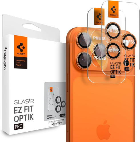 Spigen iPhone 17 Pro MAX Camera Lens Screen Protector GLAStR EZ Fit Optik PRO